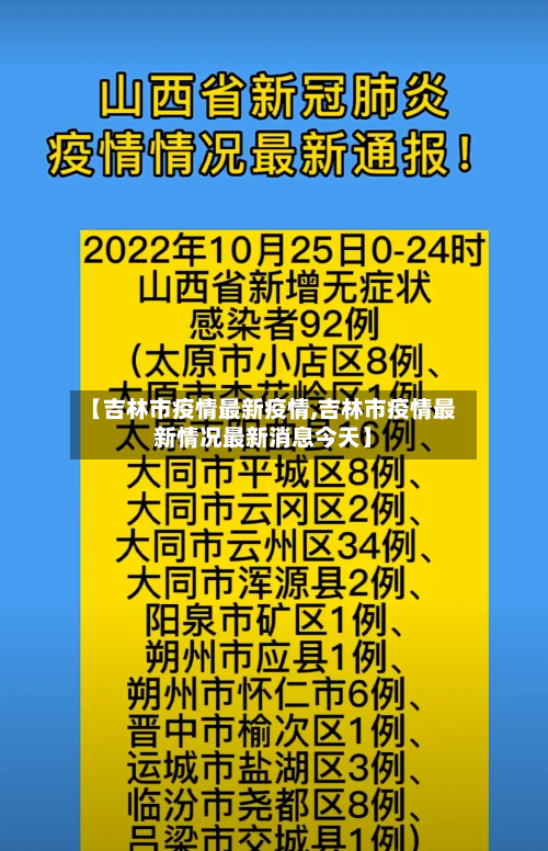 【吉林市疫情最新疫情,吉林市疫情最新情况最新消息今天】-第2张图片