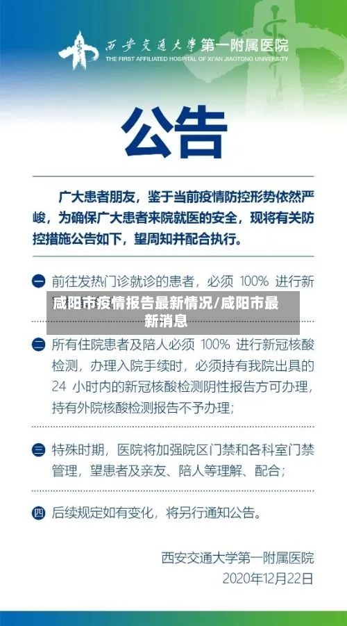咸阳市疫情报告最新情况/咸阳市最新消息-第1张图片