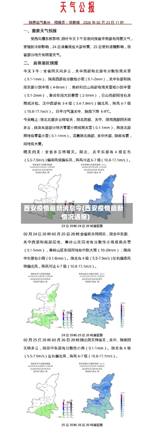 西安疫情最新消息今(西安疫情最新情况通报)-第1张图片