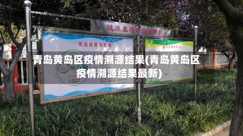 青岛黄岛区疫情溯源结果(青岛黄岛区疫情溯源结果最新)-第1张图片
