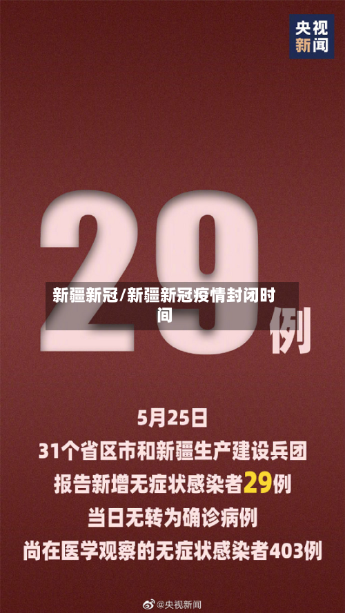 新疆新冠/新疆新冠疫情封闭时间-第1张图片