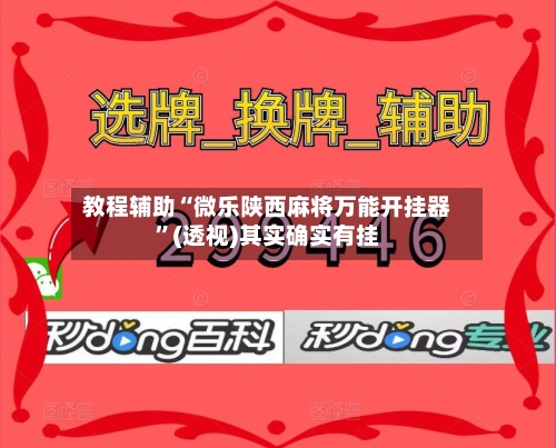 教程辅助“微乐陕西麻将万能开挂器	”(透视)其实确实有挂-第2张图片