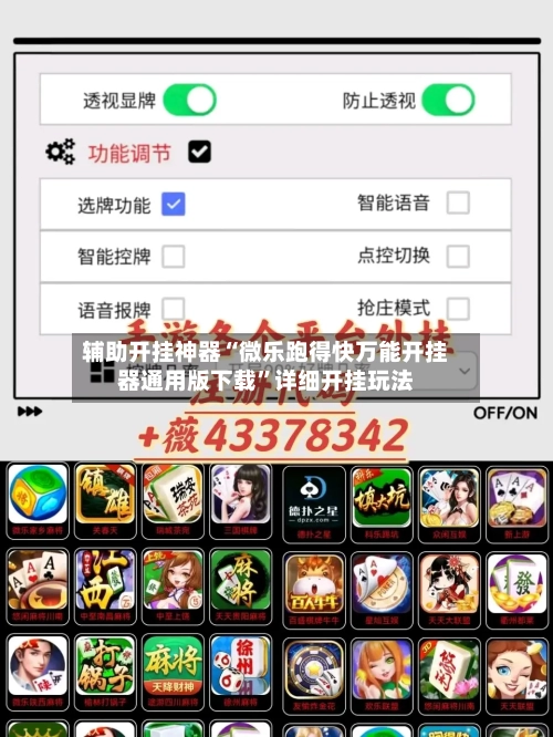 辅助开挂神器“微乐跑得快万能开挂器通用版下载”详细开挂玩法-第3张图片