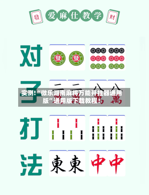 实测!“微乐湖南麻将万能开挂器通用版	”通用版下载教程！-第2张图片