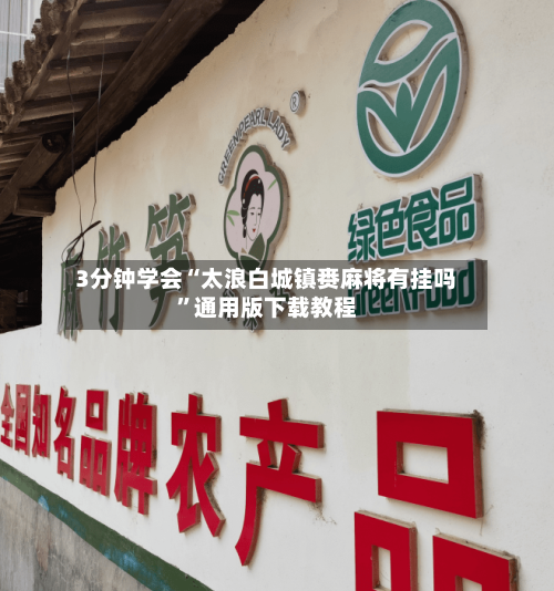 3分钟学会“太浪白城镇赉麻将有挂吗”通用版下载教程-第2张图片