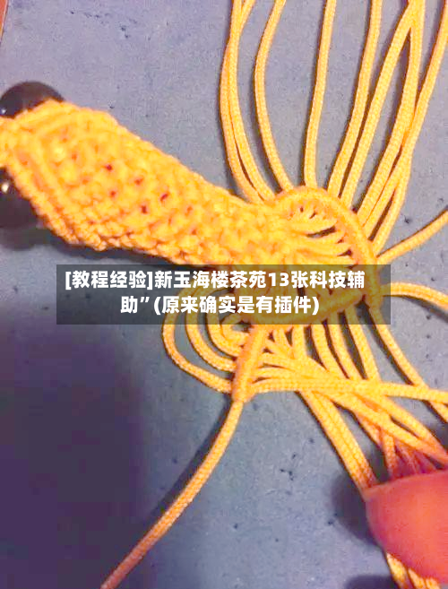 [教程经验]新玉海楼茶苑13张科技辅助	”(原来确实是有插件)-第1张图片