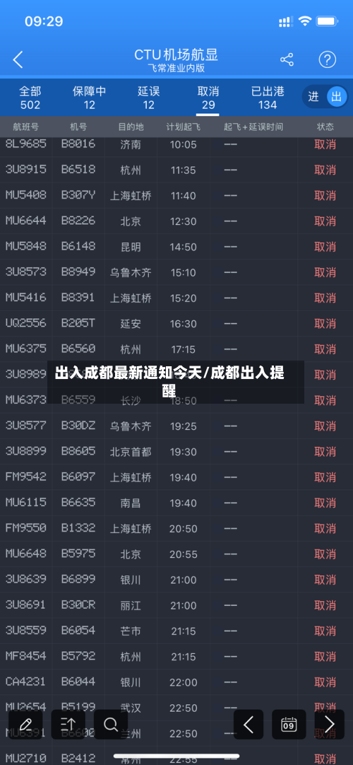 出入成都最新通知今天/成都出入提醒-第1张图片