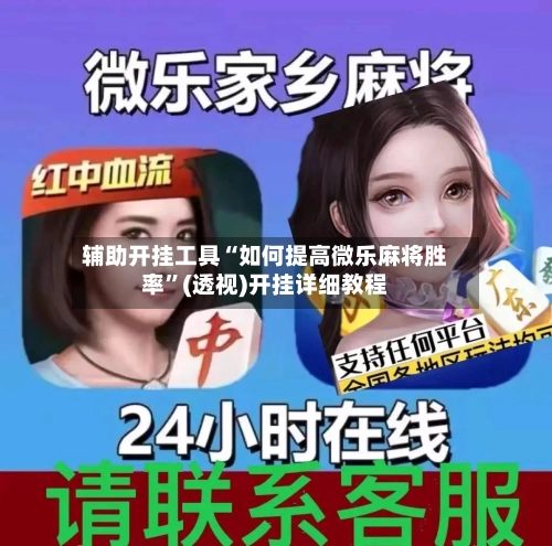 辅助开挂工具“如何提高微乐麻将胜率	”(透视)开挂详细教程-第3张图片