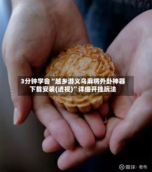 3分钟学会“越乡游义乌麻将外卦神器下载安装(透视)”详细开挂玩法-第2张图片