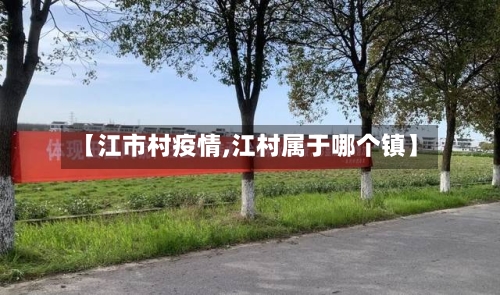 【江市村疫情,江村属于哪个镇】-第3张图片