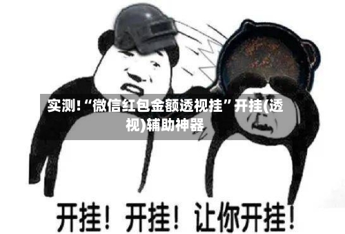 实测!“微信红包金额透视挂	”开挂(透视)辅助神器-第2张图片