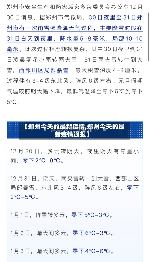 【郑州今天的最新疫情,郑州今天的最新疫情通报】-第3张图片