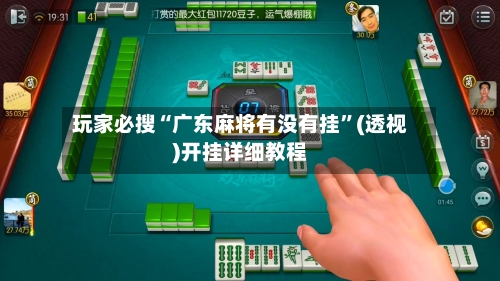玩家必搜“广东麻将有没有挂”(透视)开挂详细教程-第3张图片