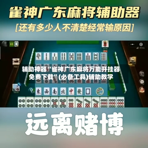 辅助神器“雀神广东麻将万能开挂器免费下载	”(必备工具)辅助教学-第1张图片