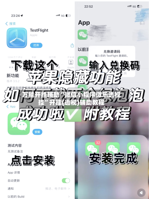 万能开挂辅助“微信小程序微乐透视挂”开挂(透视)辅助教程-第1张图片