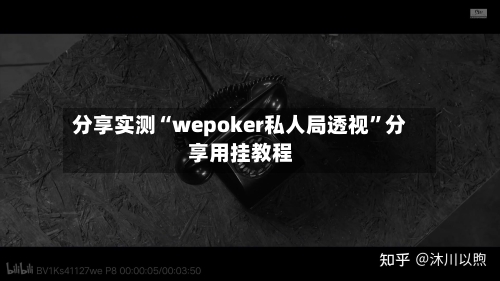 分享实测“wepoker私人局透视	”分享用挂教程-第2张图片