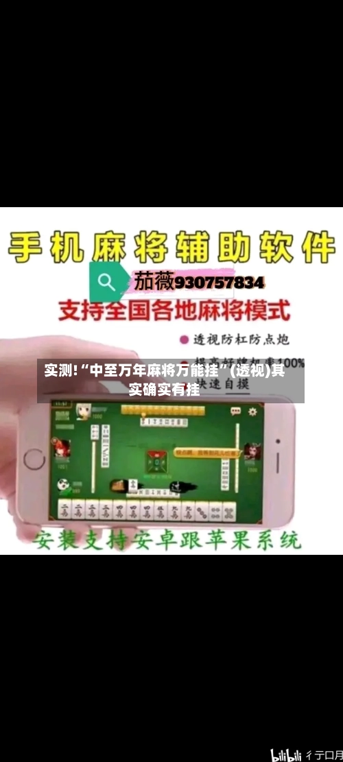 实测!“中至万年麻将万能挂”(透视)其实确实有挂-第1张图片