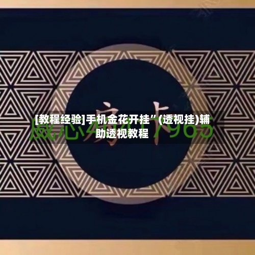 [教程经验]手机金花开挂”(透视挂)辅助透视教程-第1张图片