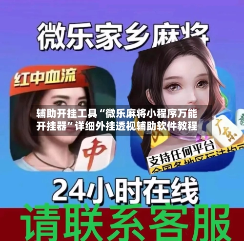 辅助开挂工具“微乐麻将小程序万能开挂器”详细外挂透视辅助软件教程-第1张图片