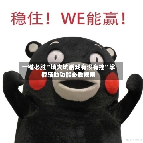 一键必胜“填大坑游戏有没有挂”掌握辅助功能必胜规则-第3张图片