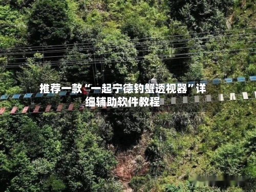 推荐一款“一起宁德钓蟹透视器”详细辅助软件教程-第2张图片