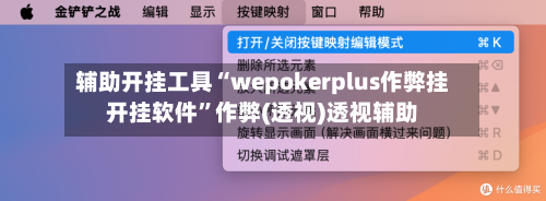 辅助开挂工具“wepokerplus作弊挂开挂软件	”作弊(透视)透视辅助-第1张图片
