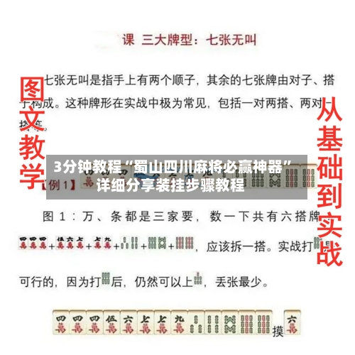 3分钟教程“蜀山四川麻将必赢神器”详细分享装挂步骤教程-第2张图片