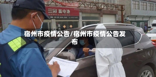 宿州市疫情公告/宿州市疫情公告发布-第2张图片