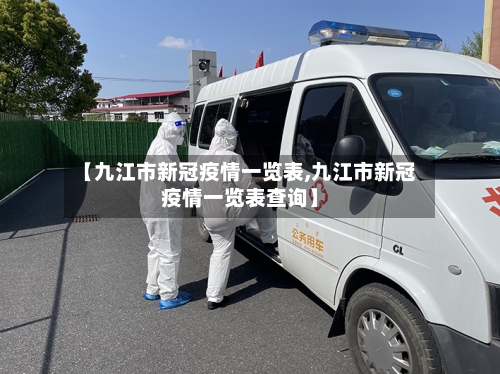 【九江市新冠疫情一览表,九江市新冠疫情一览表查询】-第3张图片