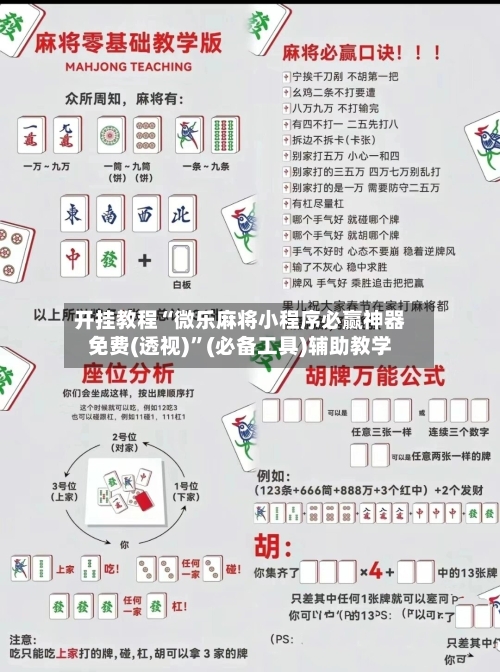 开挂教程“微乐麻将小程序必赢神器免费(透视)	”(必备工具)辅助教学-第2张图片
