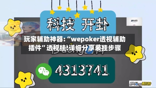 玩家辅助神器:“wepoker透视辅助插件”透视挂!详细分享装挂步骤-第3张图片