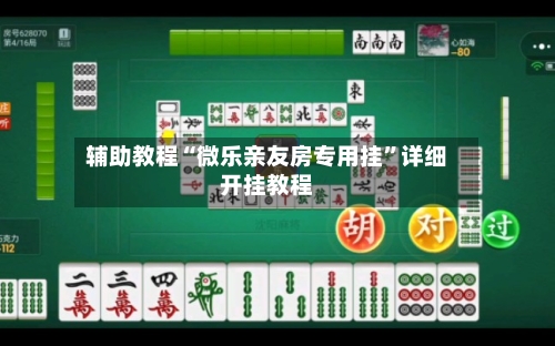 辅助教程“微乐亲友房专用挂	”详细开挂教程-第1张图片