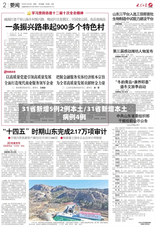 31省新增5例2例本土/31省新增本土病例4例-第1张图片