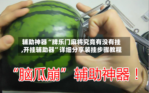 辅助神器“牌乐门麻将究竟有没有挂,开挂辅助器	”详细分享装挂步骤教程-第1张图片