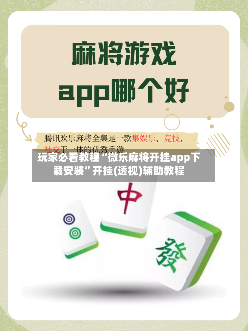 玩家必看教程“微乐麻将开挂app下载安装”开挂(透视)辅助教程-第3张图片