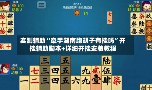 实测辅助“牵手湖南跑胡子有挂吗”开挂辅助脚本+详细开挂安装教程-第1张图片